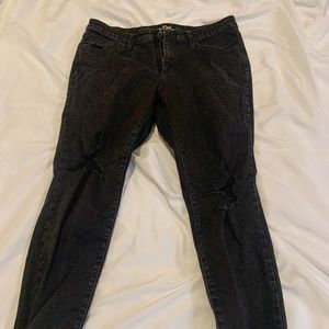 Black Ripped Jeans